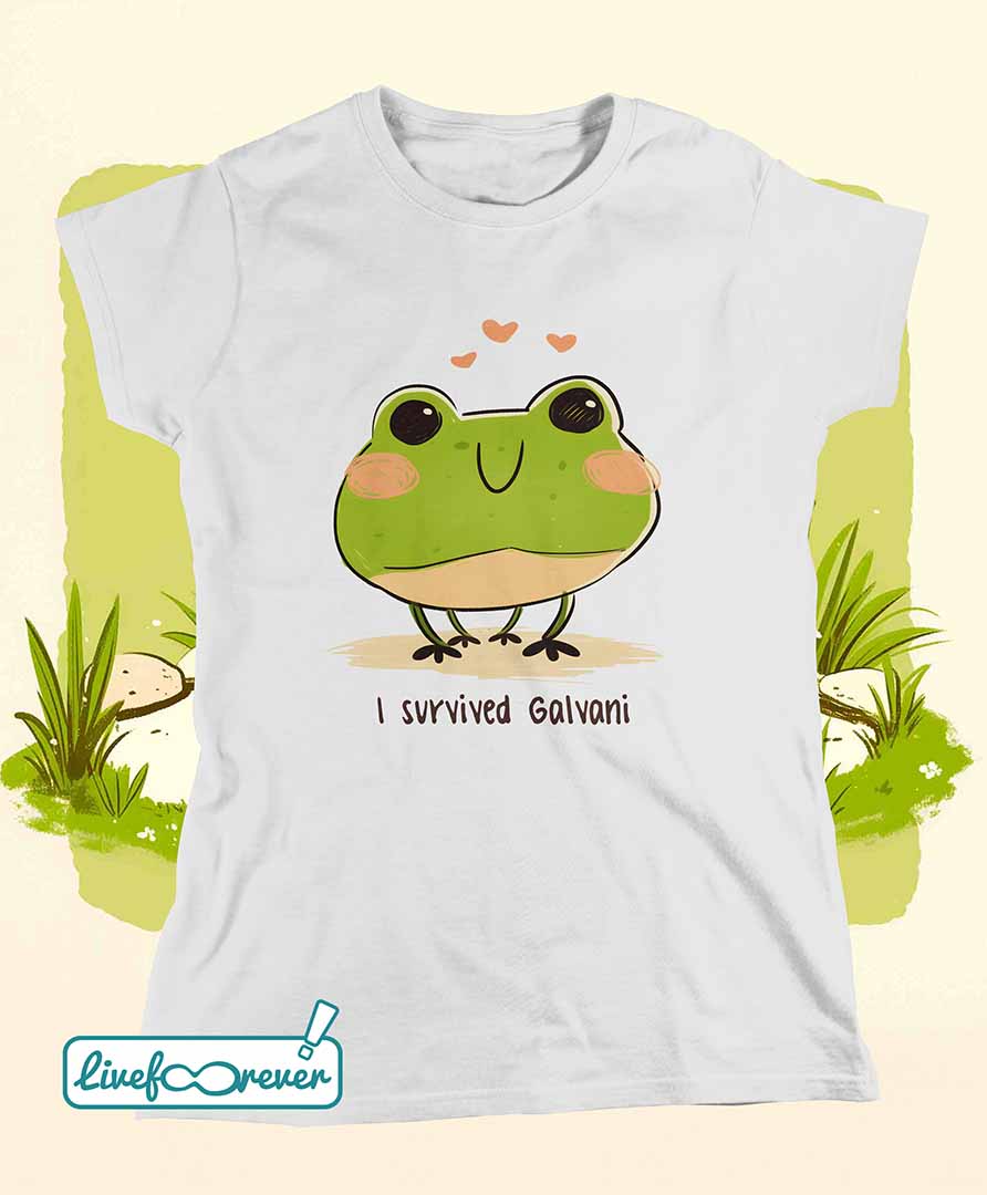 T-shirt donna – I survived Galvani