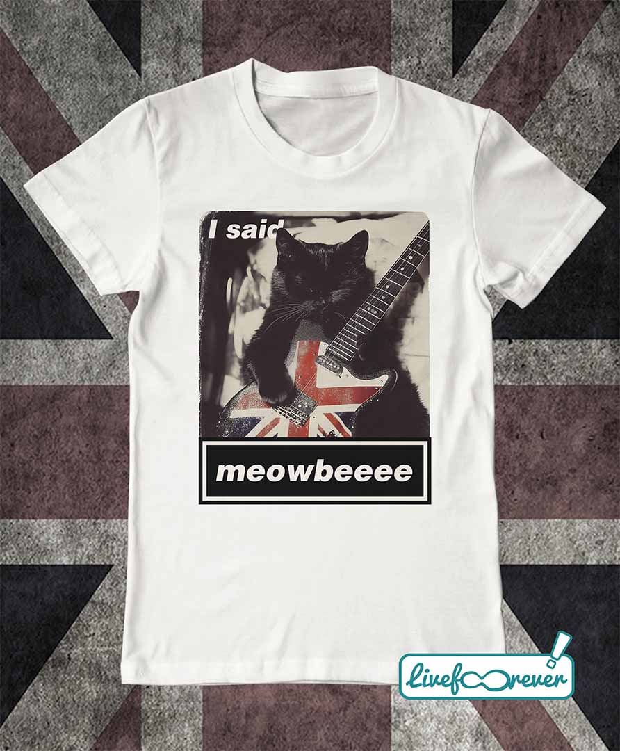 T-shirt uomo – I said meowbeeee (very emotional version)