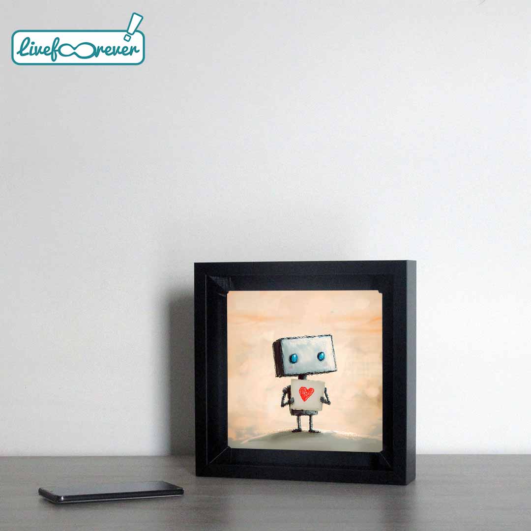 Kosü - stampa fotografica su mattonella in ceramica – Robotoh - Computer love