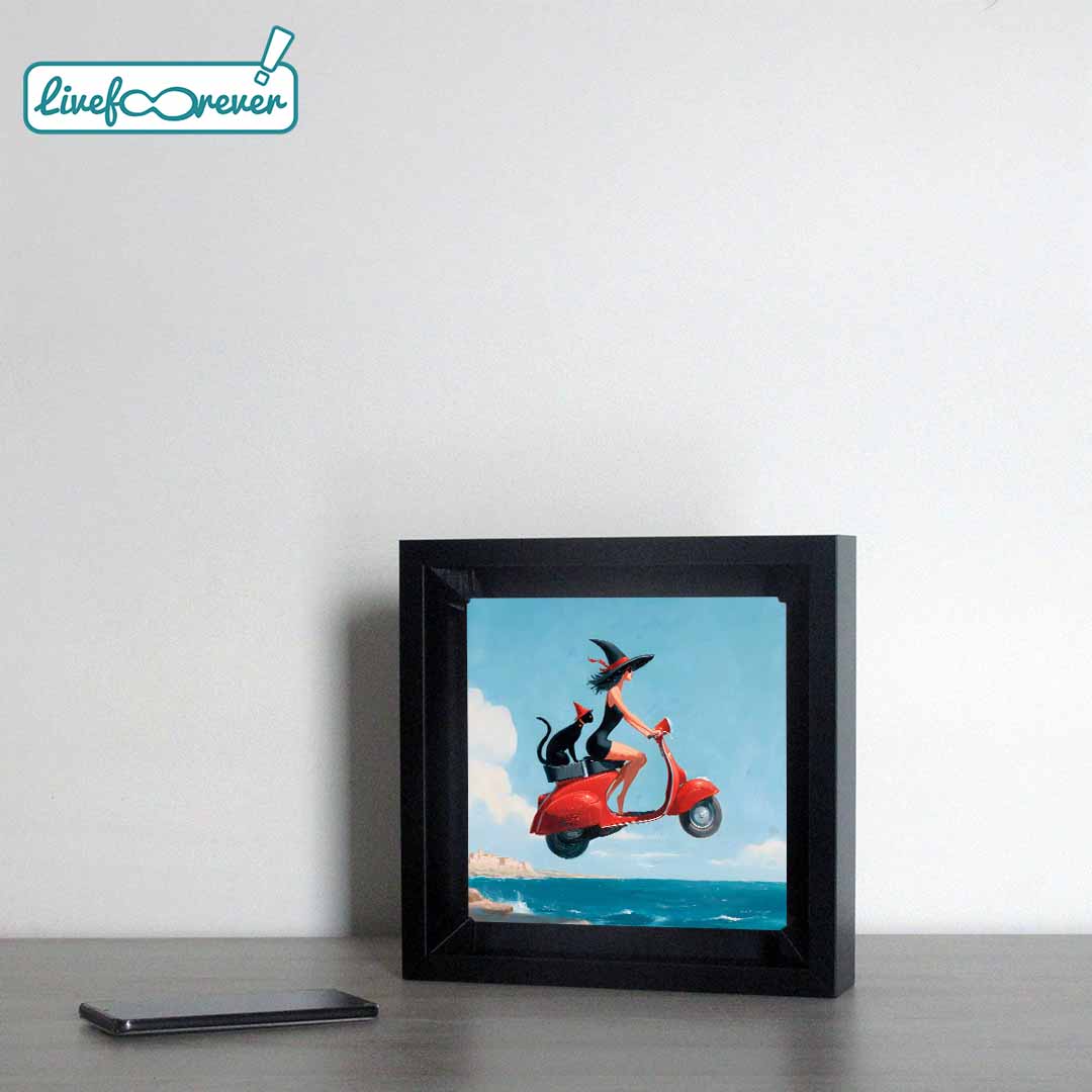 Kosü - stampa fotografica su mattonella in ceramica – La dolce witch