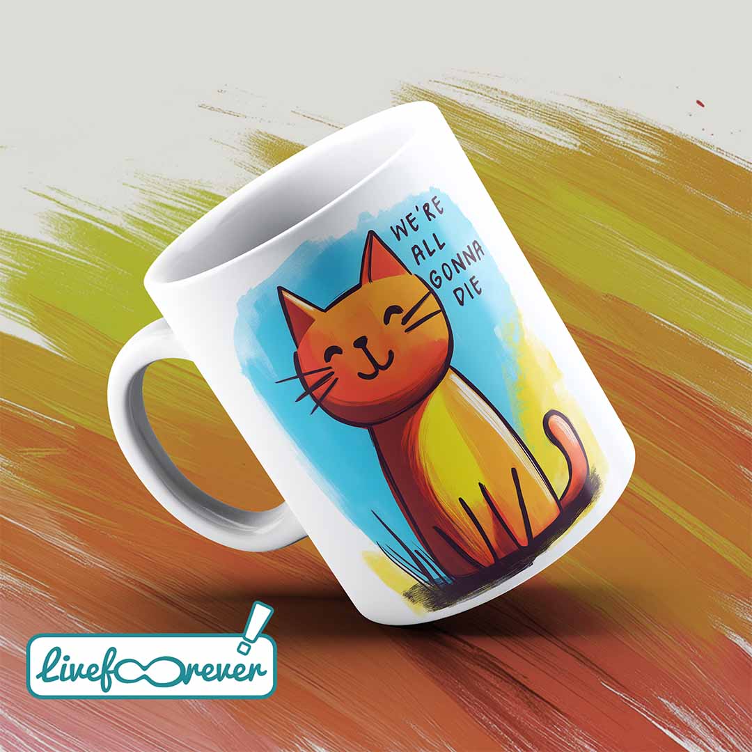 Tazza 325 ml – We're all gonna die