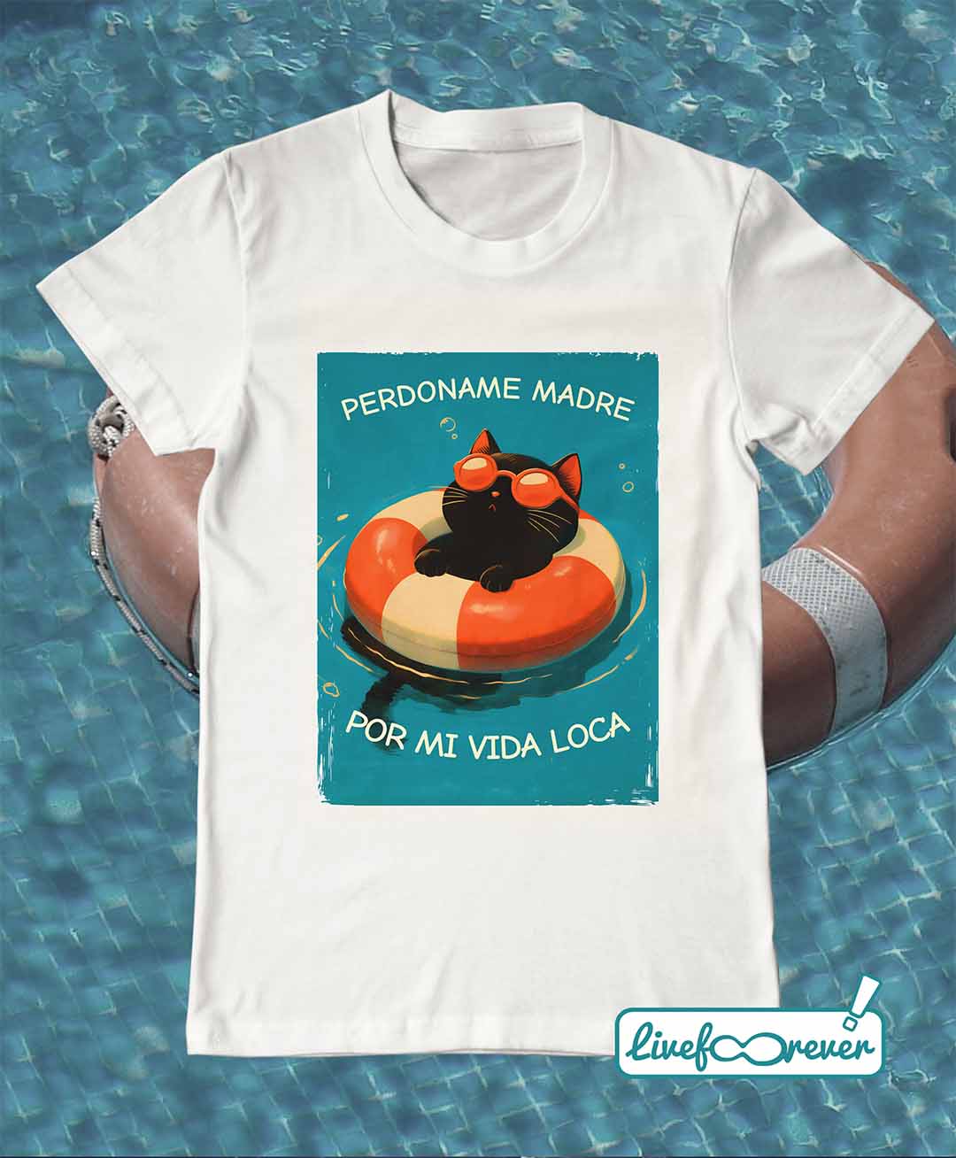 T-shirt uomo – Perdoname madre por mi vida loca