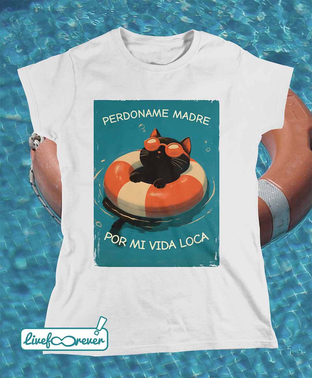 T-shirt donna – Perdoname madre por mi vida loca