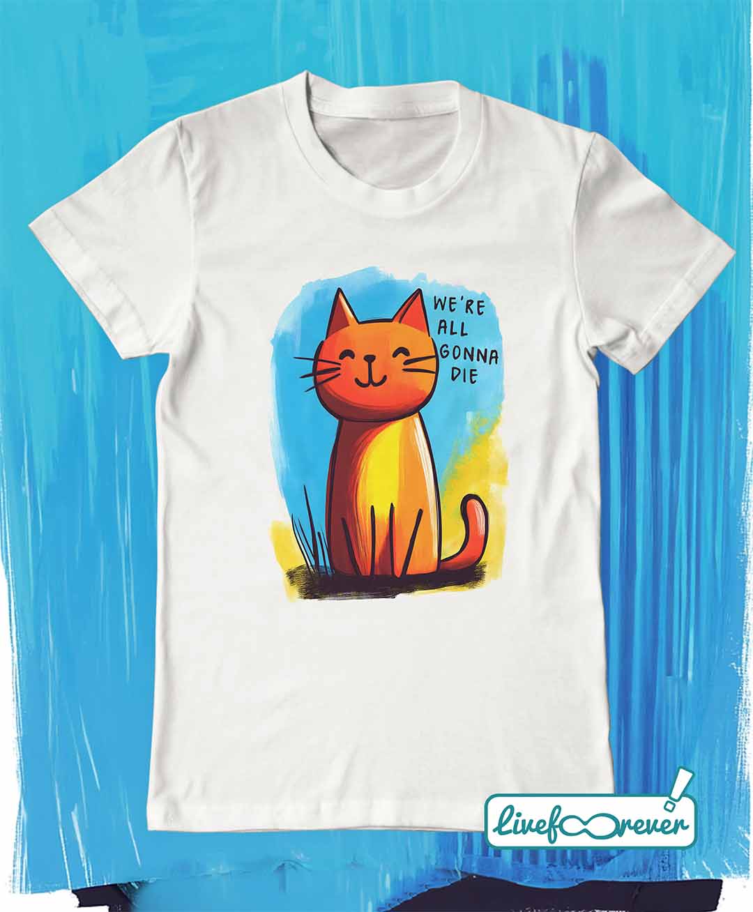 T-shirt uomo – We're all gonna die