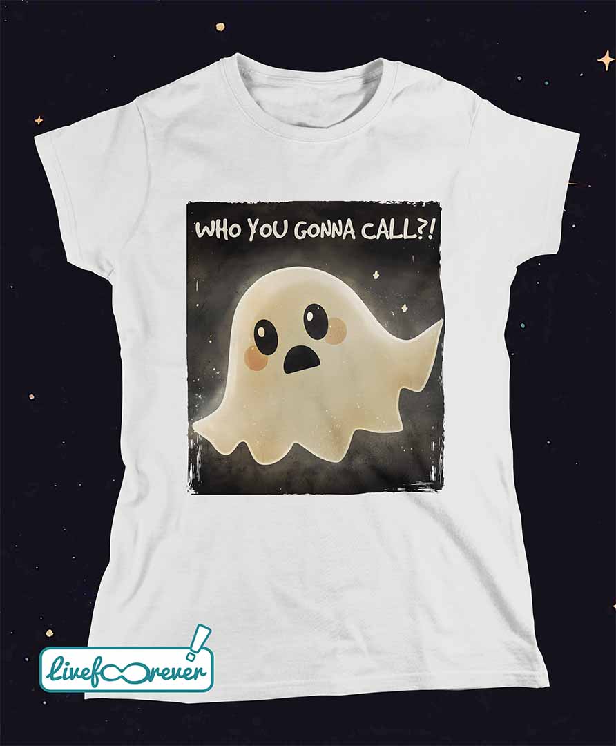 T-shirt donna – Who you gonna call?!