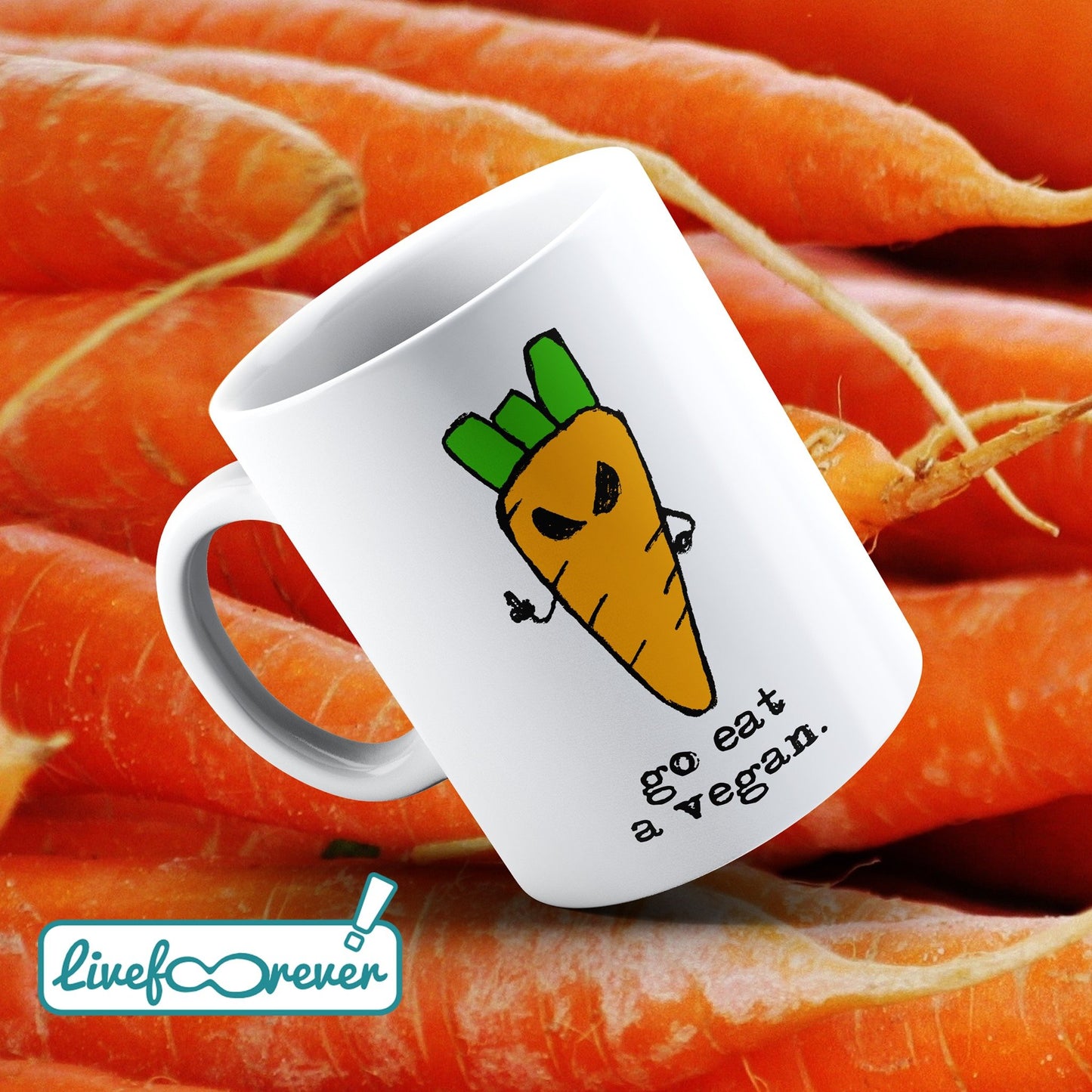 Tazza 325 ml – Caroth – Go eat a vegan