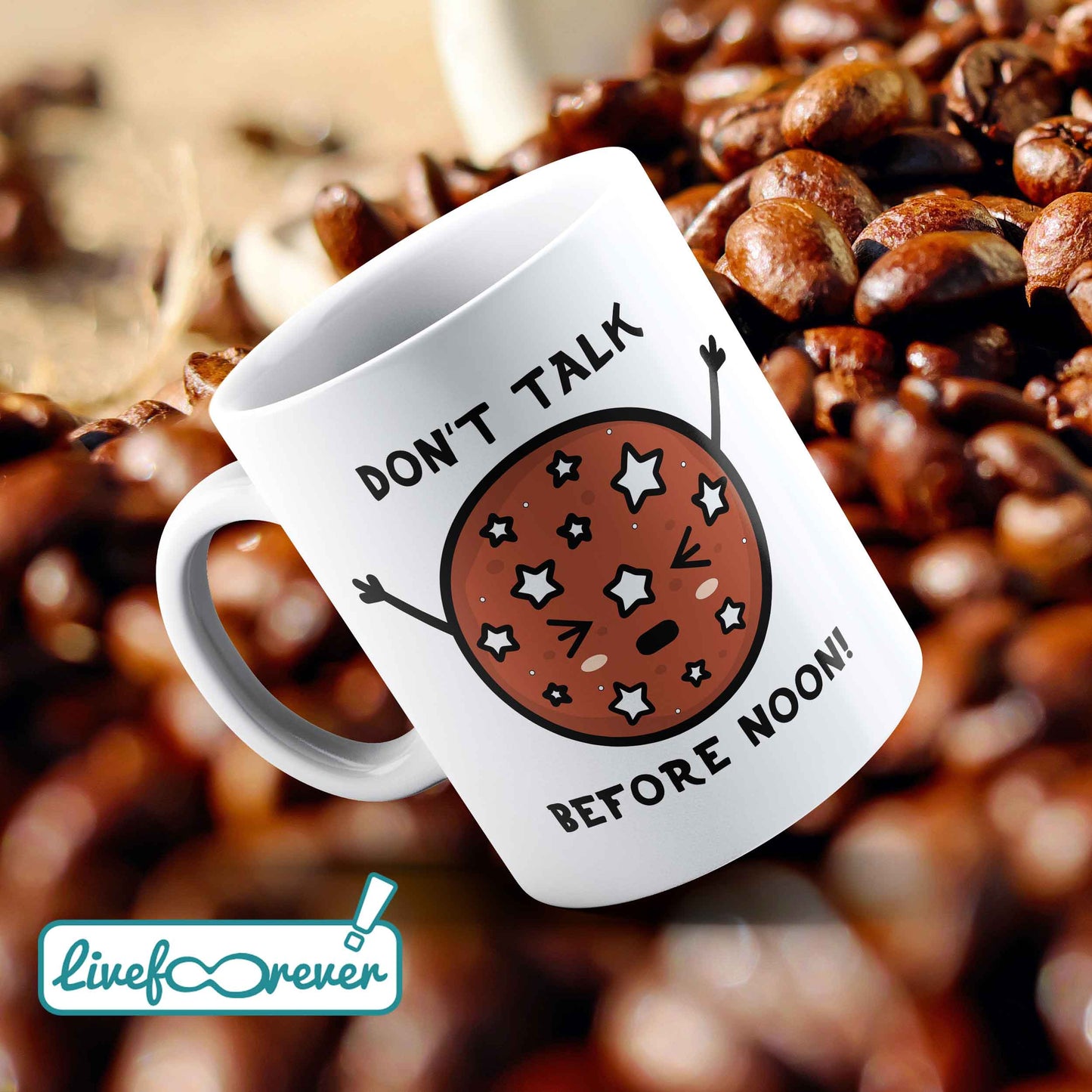 Tazza 325 ml – Don't talk before noon!