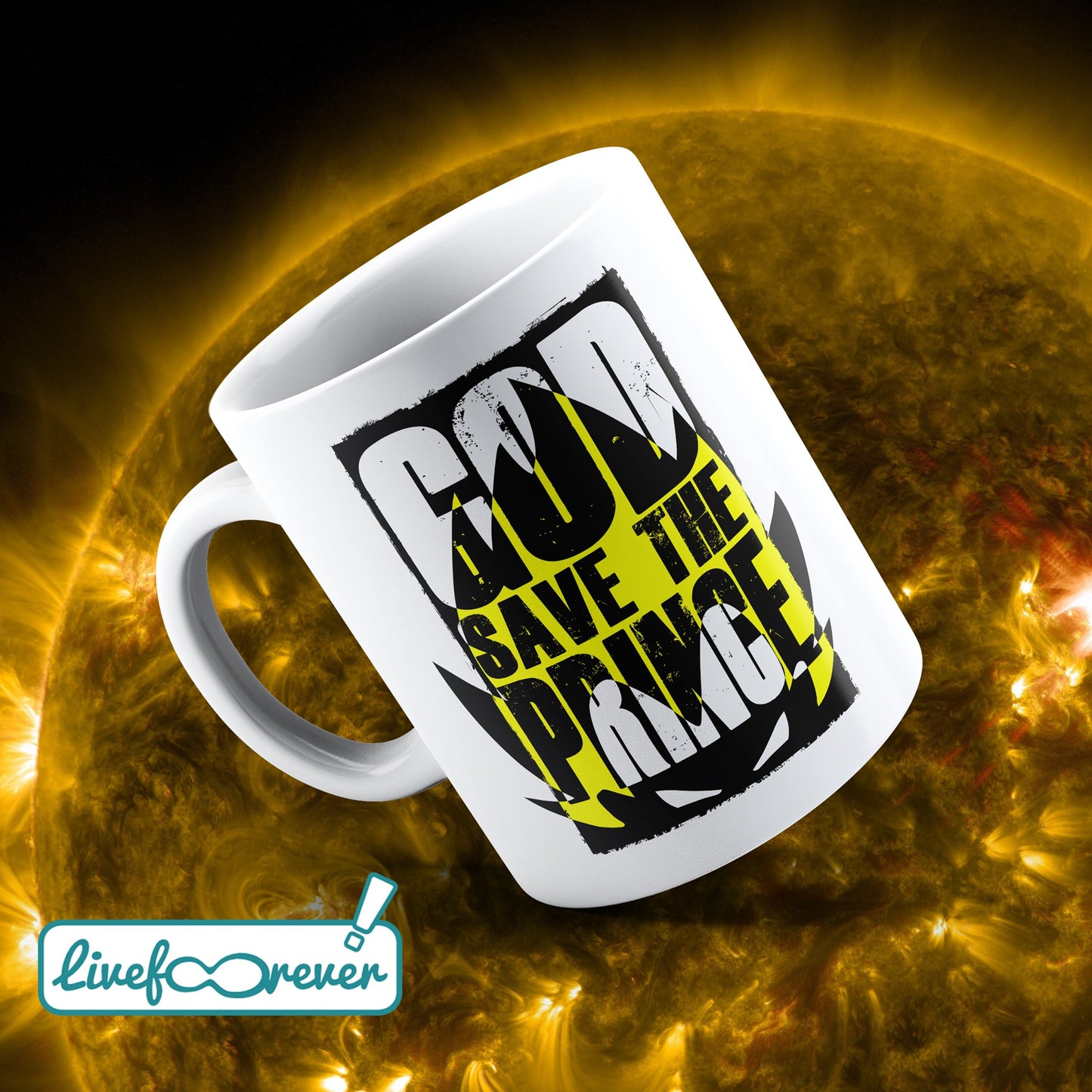 Tazza 325 ml – God save the prince