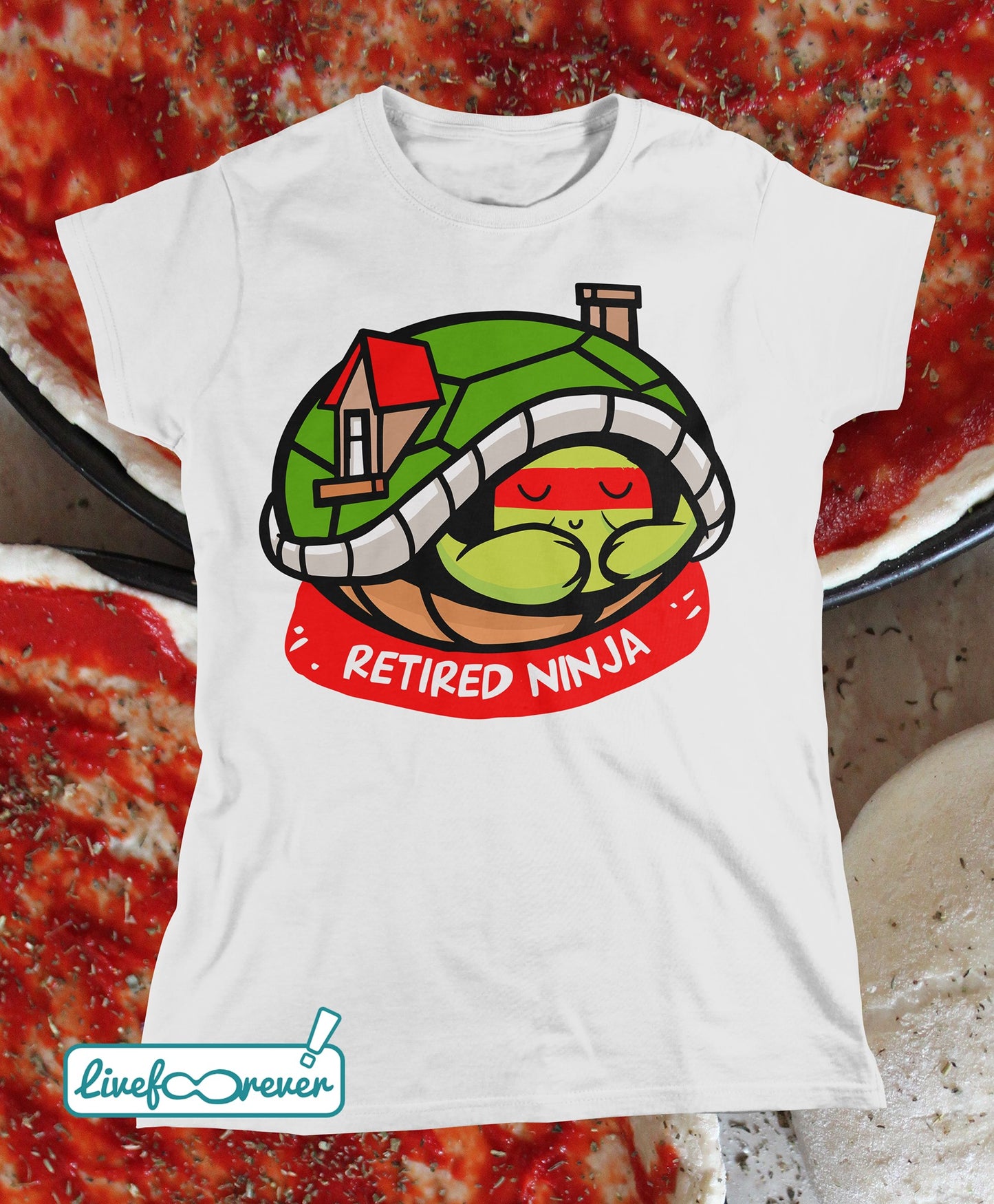 T-shirt donna - Retired ninja (red)