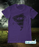 T-shirt uomo - Alfonsino the hurricane (viola)