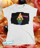 T-shirt donna – The dark side of the pizza