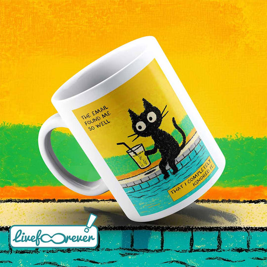 Tazza 325 ml – RiGatto con ghiacciolo - RiGatto (comics variant) - How the email found me