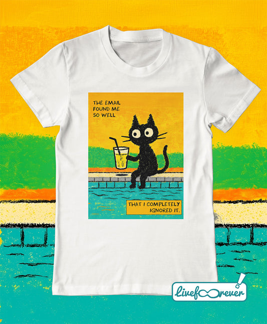 T-shirt uomo – RiGatto (comics variant) - How the email found me