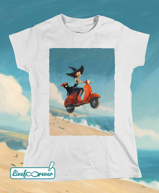 T-shirt donna – Vespe truccate