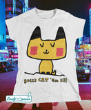 T-shirt donna – gotta CAT 'em all