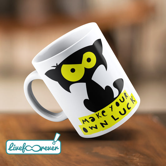 Tazza 325 ml – Glorious Feline Master Race - Mozart – make your own luck
