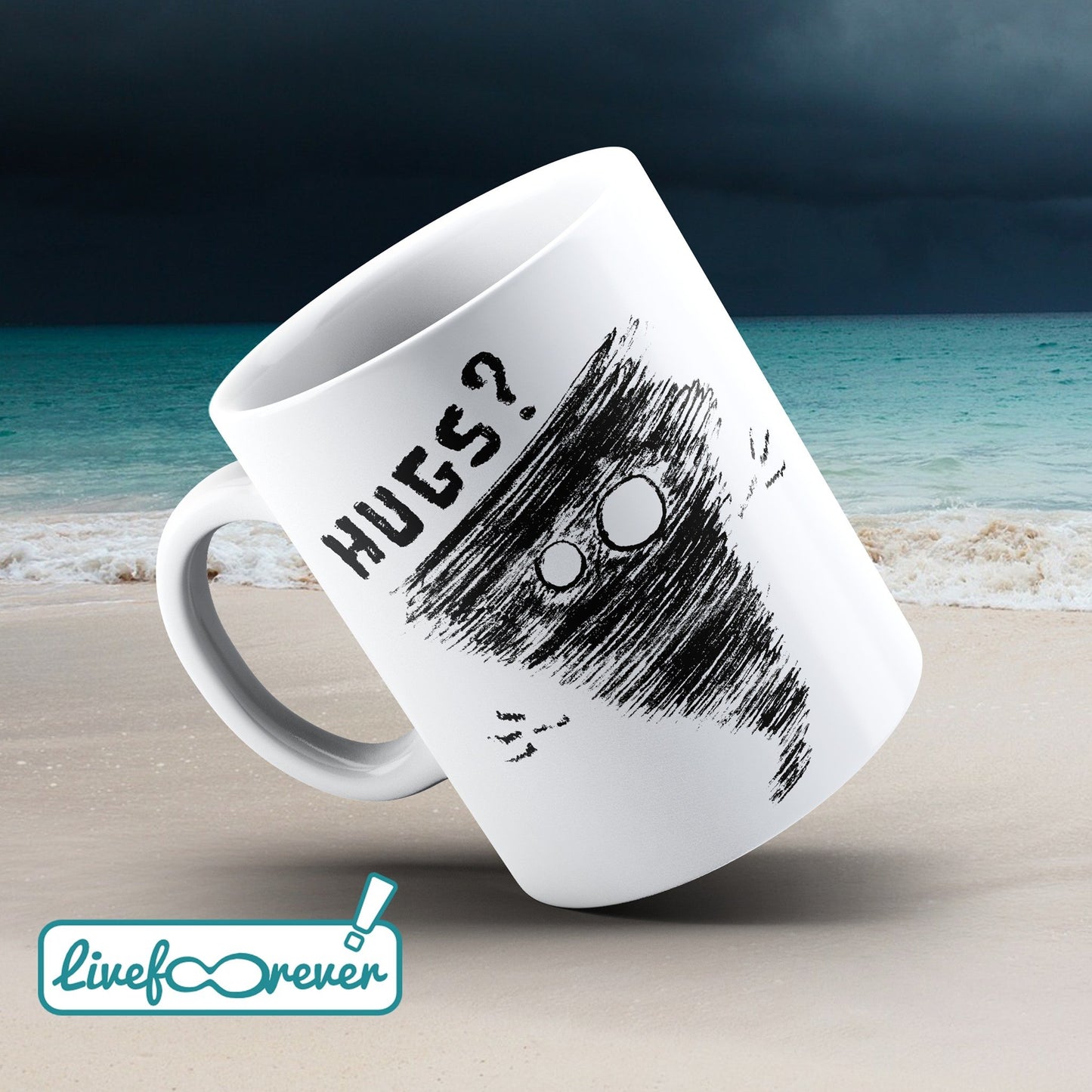 Tazza 325 ml – Alfonsino the hurricane – Hugs?