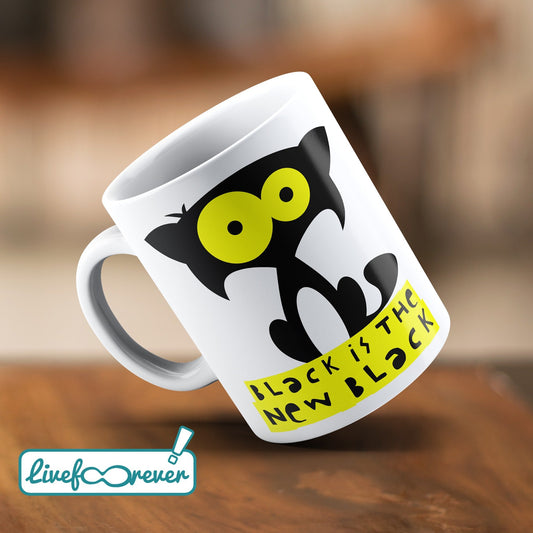 Tazza 325 ml – Glorious Feline Master Race – Bartok – black is the new black