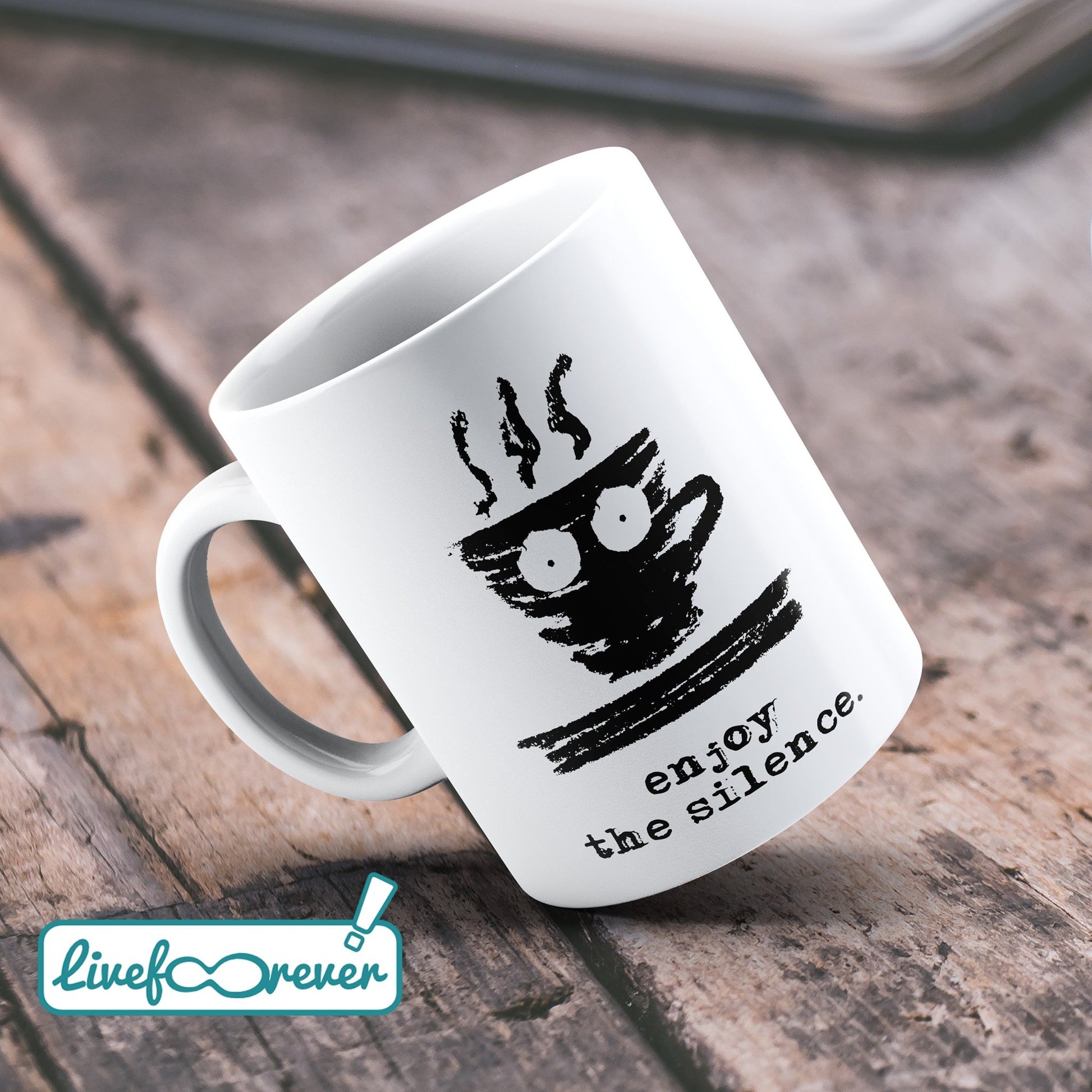 Tazza 325 ml – Funny coffee – Espressino – enjoy the silence