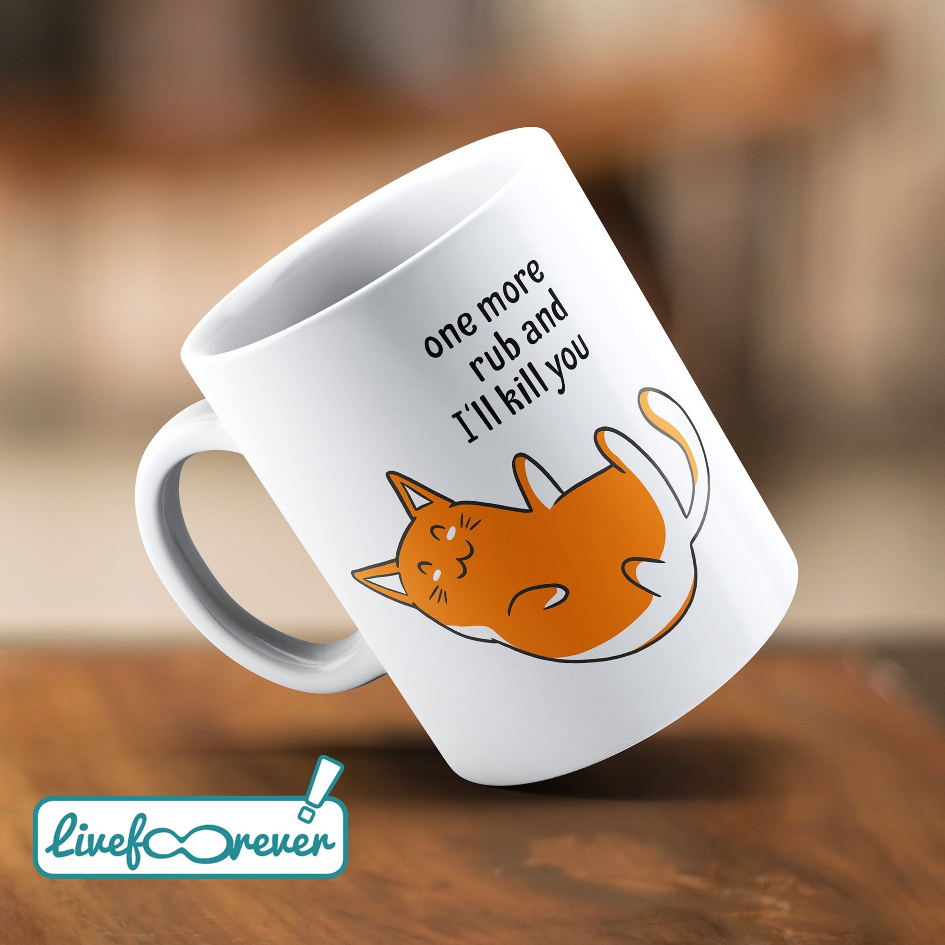 Tazza 325 ml – Glorious Feline Master Race – One more rub and I'll kill you