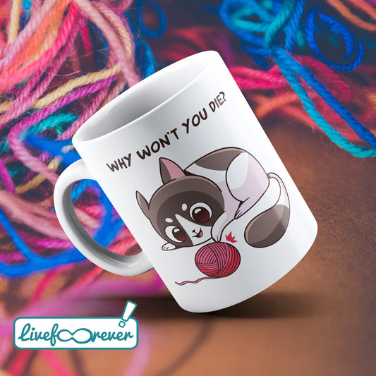 Tazza 325 ml – Glorious Feline Master Race – Why won't you die?