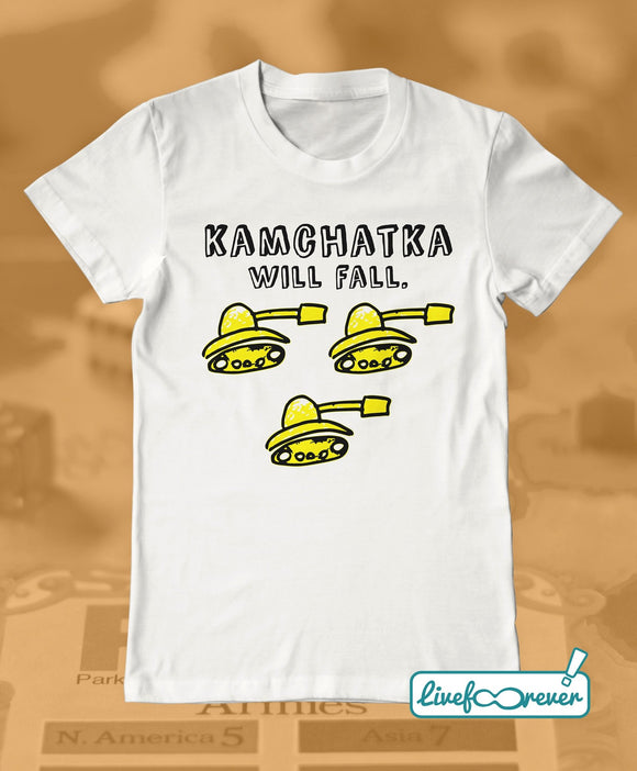 T-shirt uomo – Kamchatka will fall