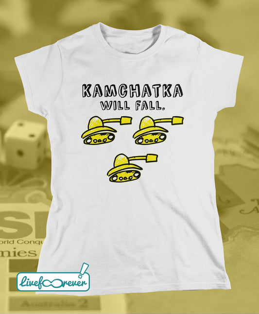 T-shirt donna – Kamchatka will fall
