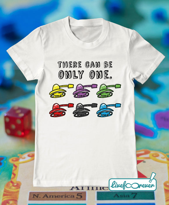 T-shirt uomo – There can be only one