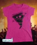 T-shirt donna - Alfonsino the hurricane – Rock you like a hurricane (fucsia)