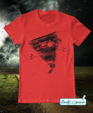 T-shirt uomo - Alfonsino the hurricane (rosso)