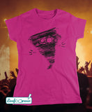 T-shirt donna - Alfonsino the hurricane (fucsia)