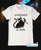 T-shirt gatto uomo – Schrodinger is dead
