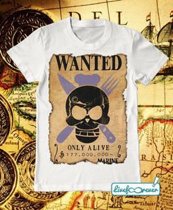 T-shirt uomo – Wanted – the chef
