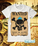 T-shirt uomo – Wanted – the shipwright